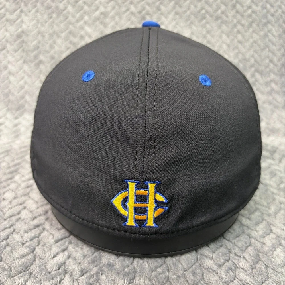 The Game Pro Texas Eagle Baseball Hat Black Yellow GP521 Mens Medium